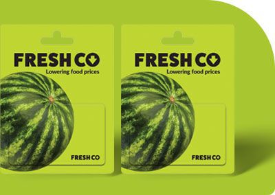 Pair of Freshco Giftcards