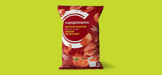 Ketchup Chip Crumbs